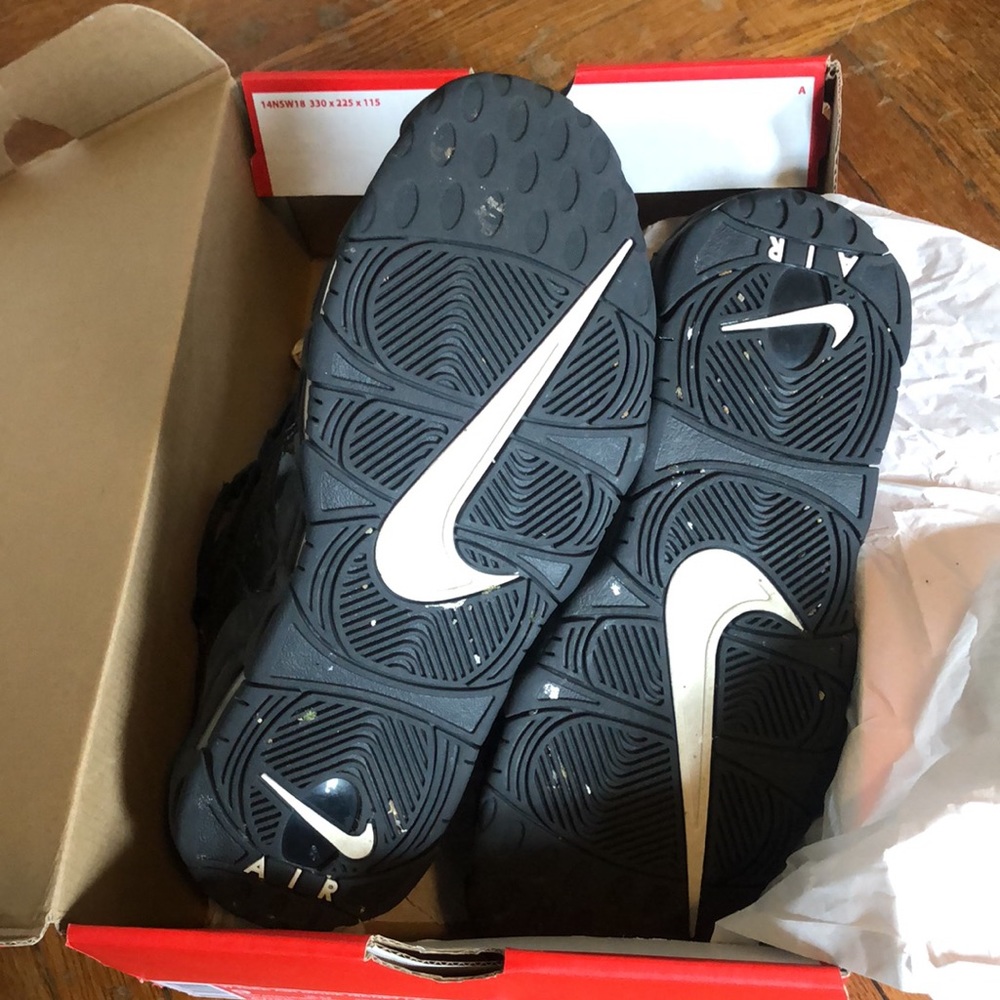 Nike Air More Money All LA W 9 BLK like new w/ box - Picture 8 of 15